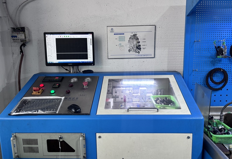 Valve body pressure test bench